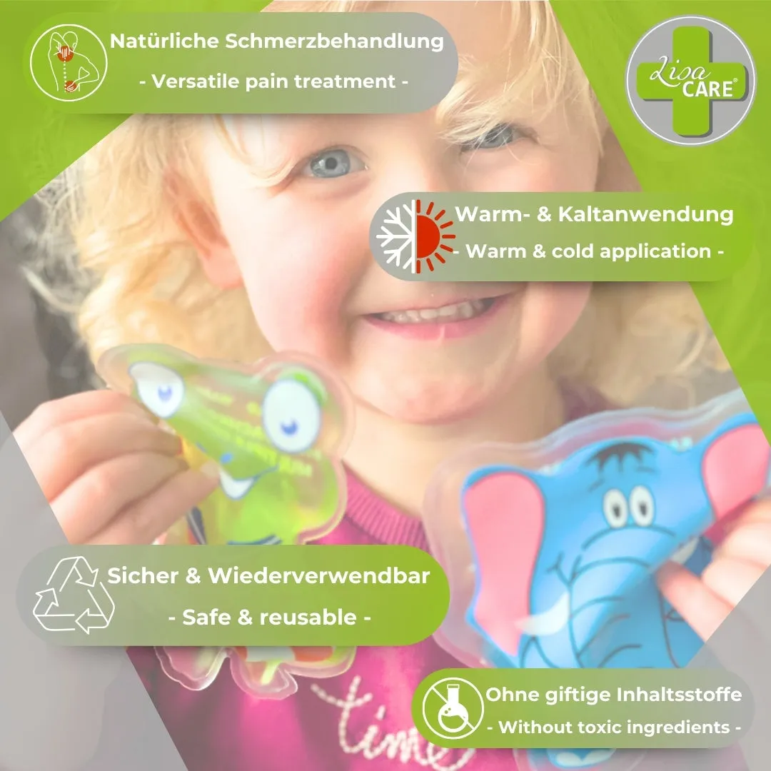 LisaCare Kalt Warm Mehrfachkompressen 3er-Set Kinder