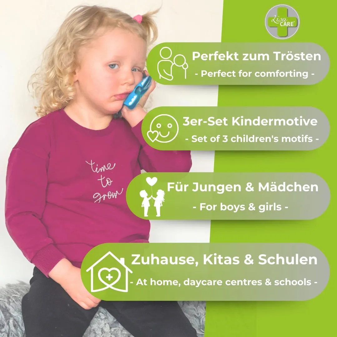 LisaCare Kalt Warm Mehrfachkompressen 3er-Set Kinder