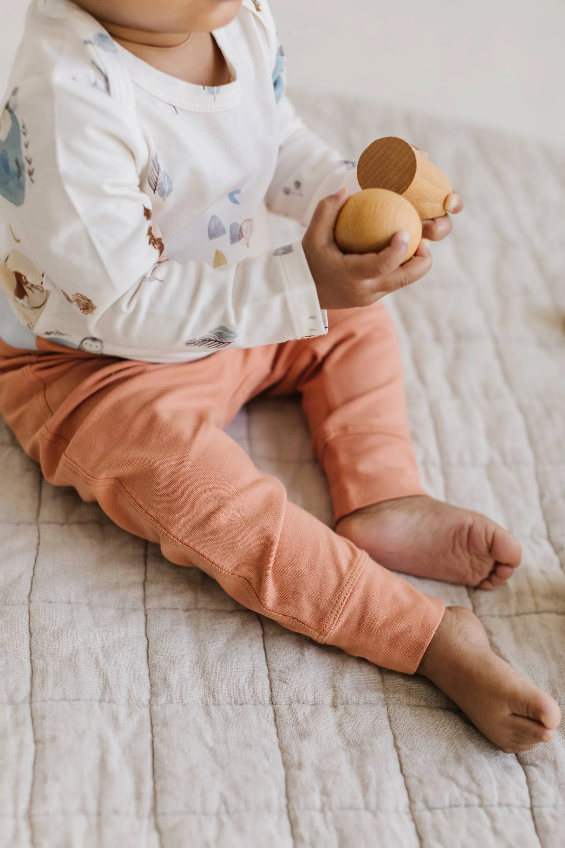 Long Sleeve Bodysuit - Cozy Forest