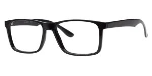 Loris Men's Unbreakable Bendable Rectangular TR90 Eyeglasses, M-311