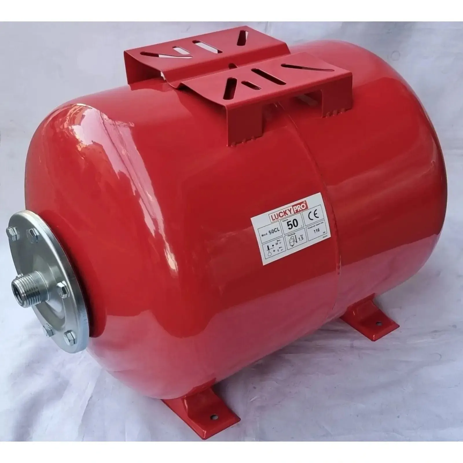 LuckyPro Cylindrical Bladder Pressure Tank for Water Pumps - 19L, 24L, 50L, 100L, 150L, 200L & 300L
