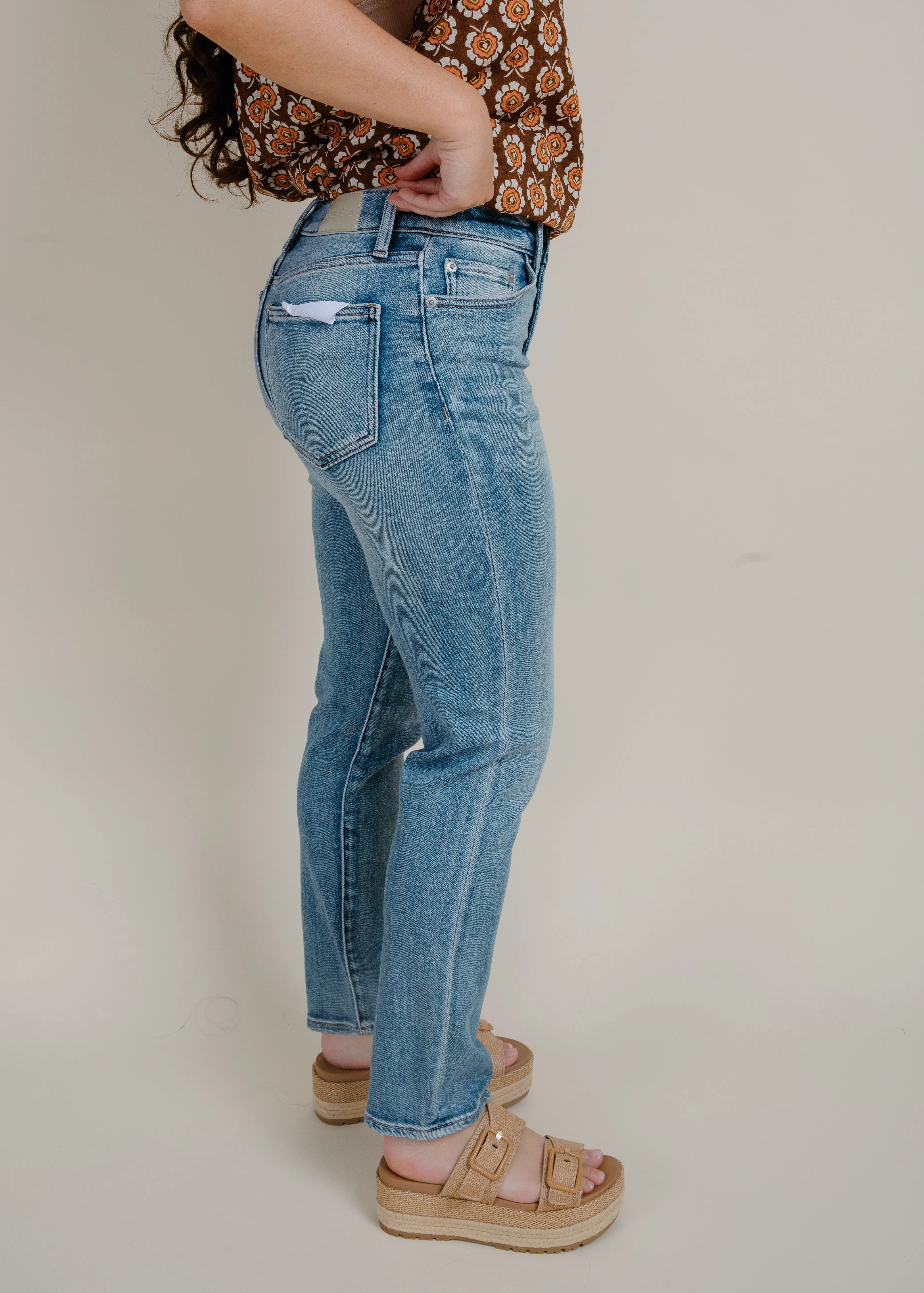 Madi High Rise Slim - Paradise