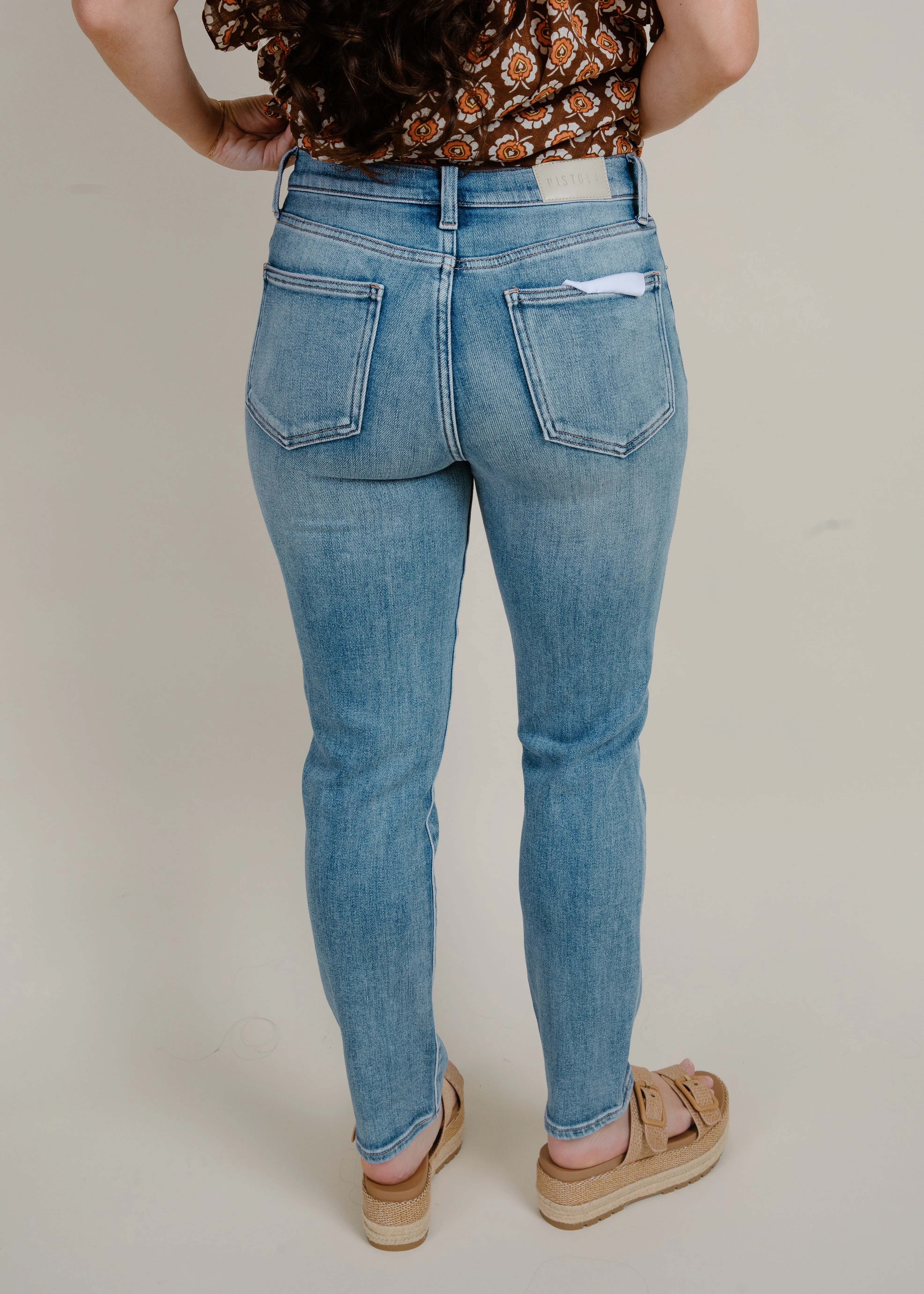 Madi High Rise Slim - Paradise