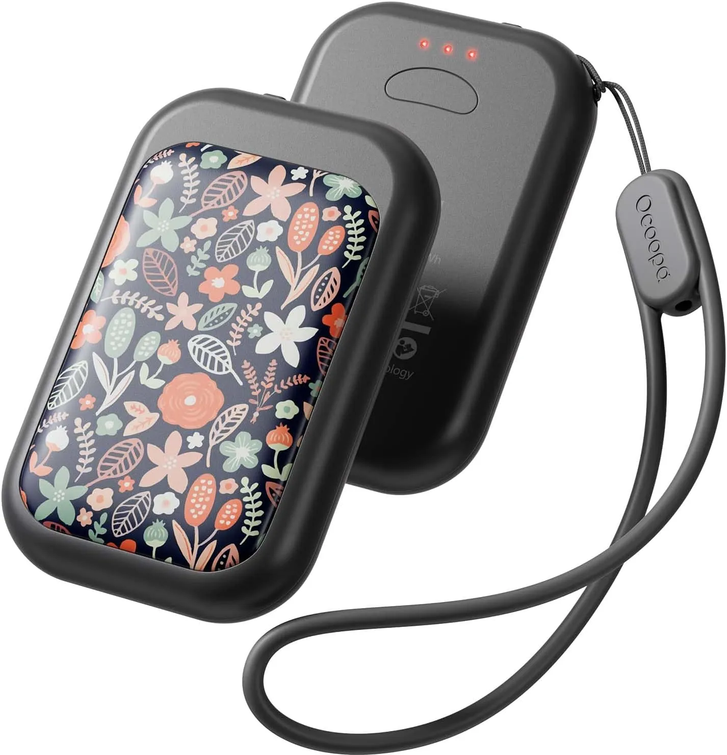 Magnetic Rechargeable Hand Warmers Card-Style Electric Hands Heater 5000mAh 2pck