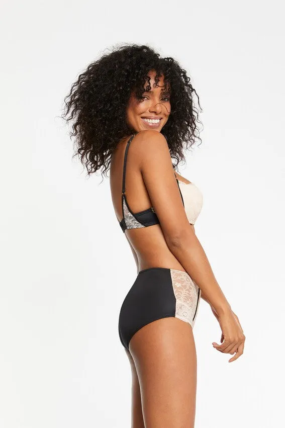 Maison Lejaby Manufacture Lace High Waist Briefs