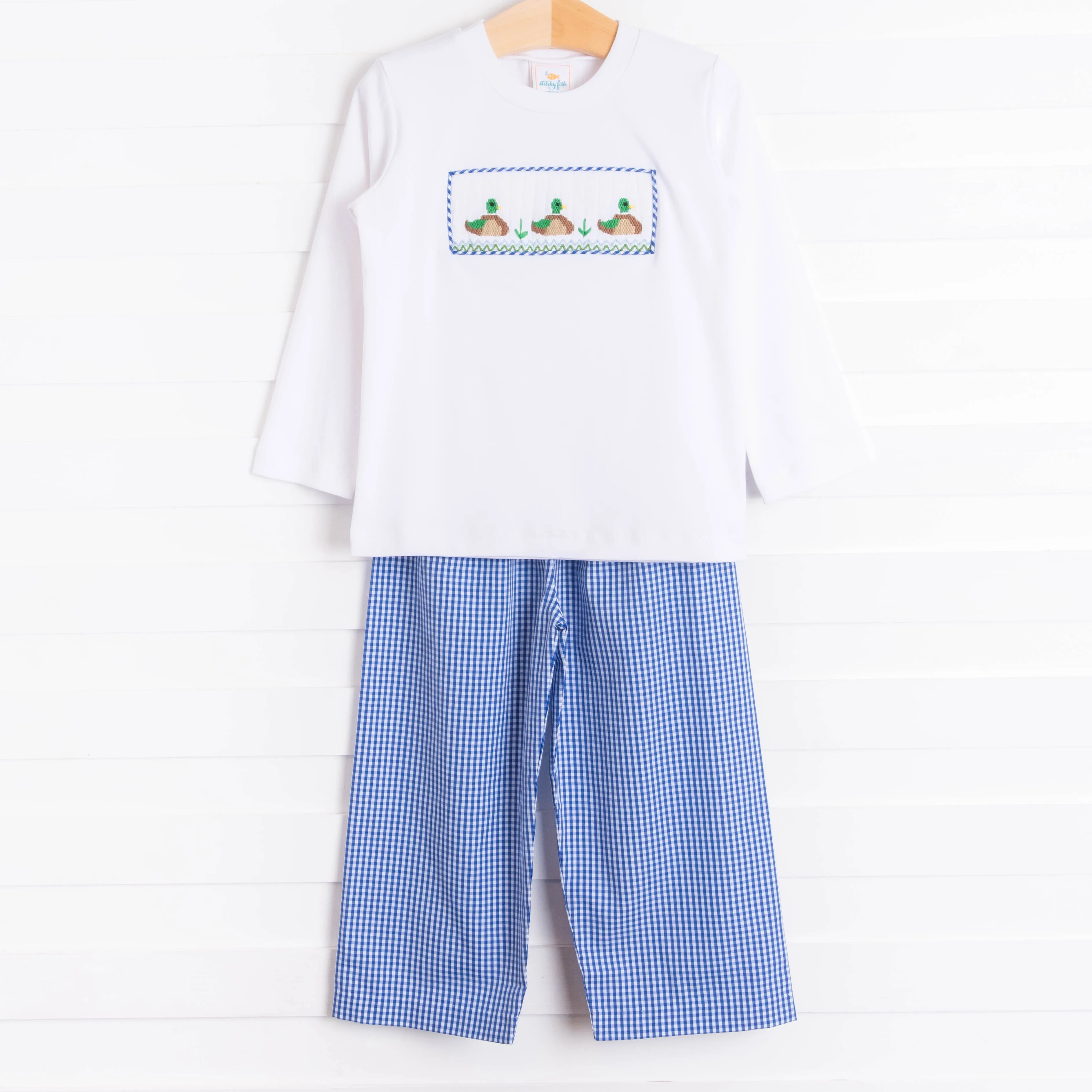 Mallard Smocked Pant Set