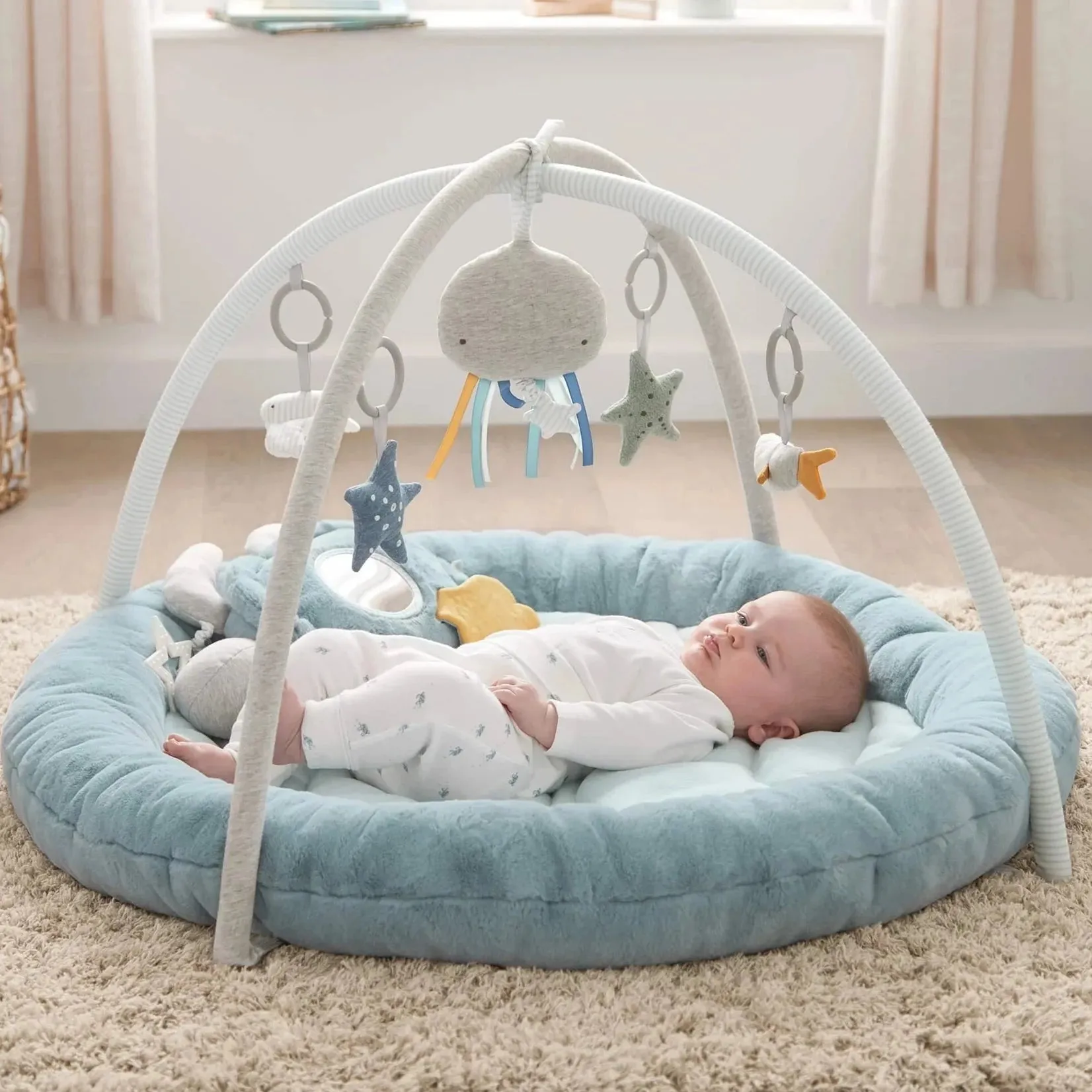 Mamas & Papas 'Welcome to the World' Under the Sea Playmat - Blue