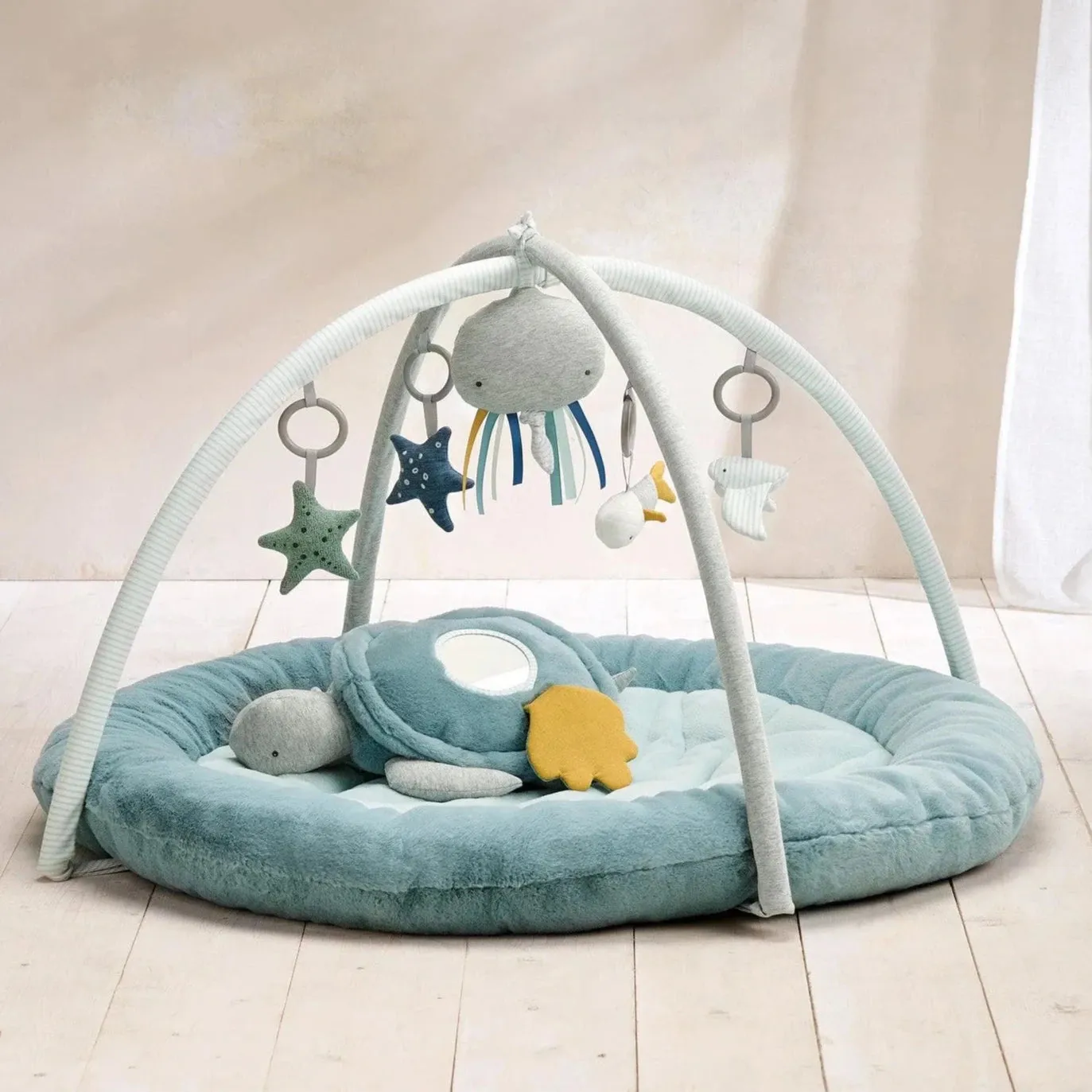 Mamas & Papas 'Welcome to the World' Under the Sea Playmat - Blue