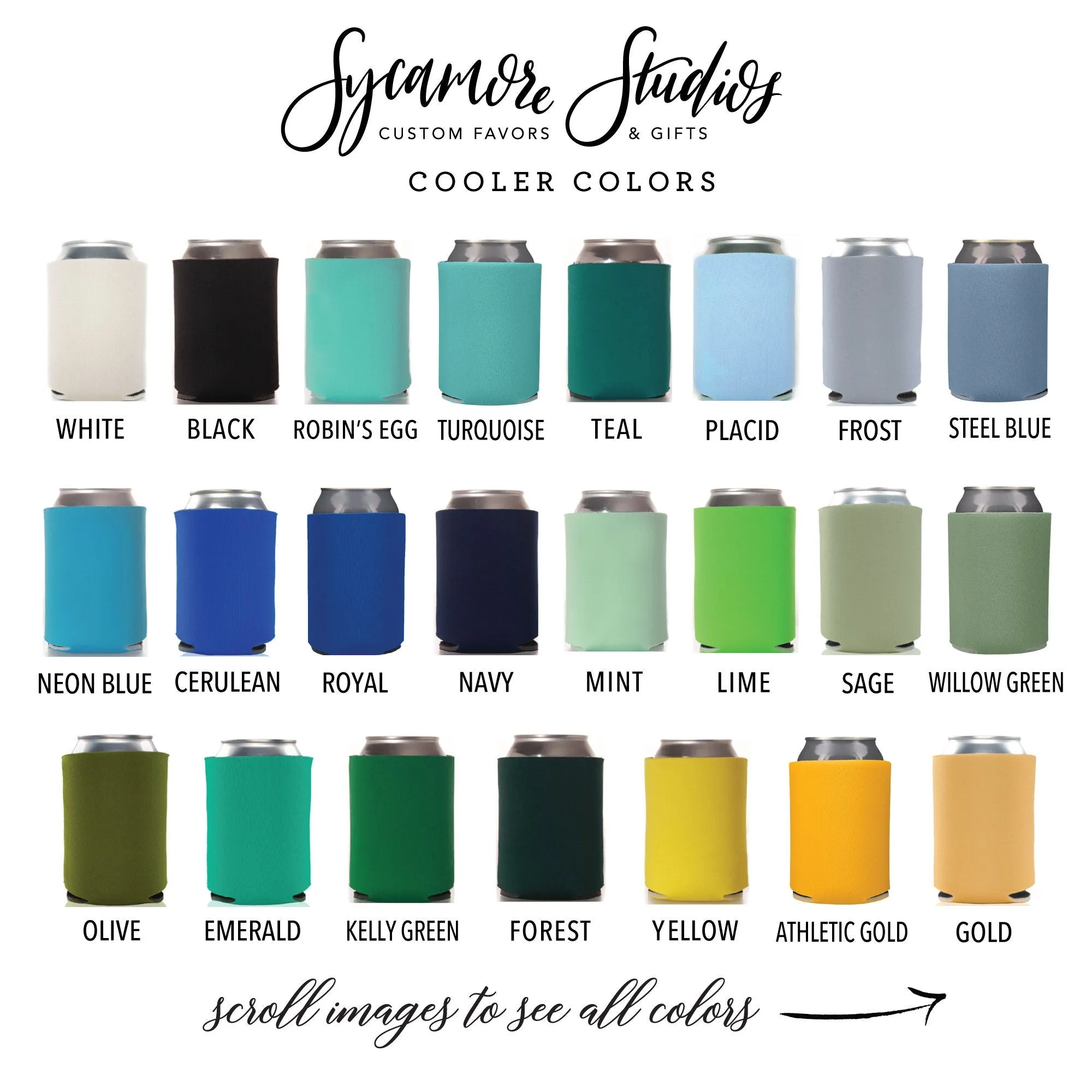 Mason Jar - Wedding Can Cooler #5R