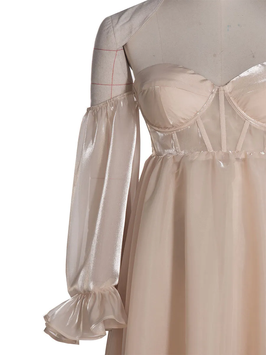 Maternity Photoshoot Dress Maternity Gown for Baby Shower YEWEN YW220701
