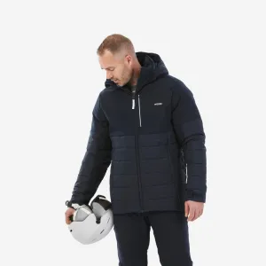 Men's Mid-Length Warm Ski Jacket 100