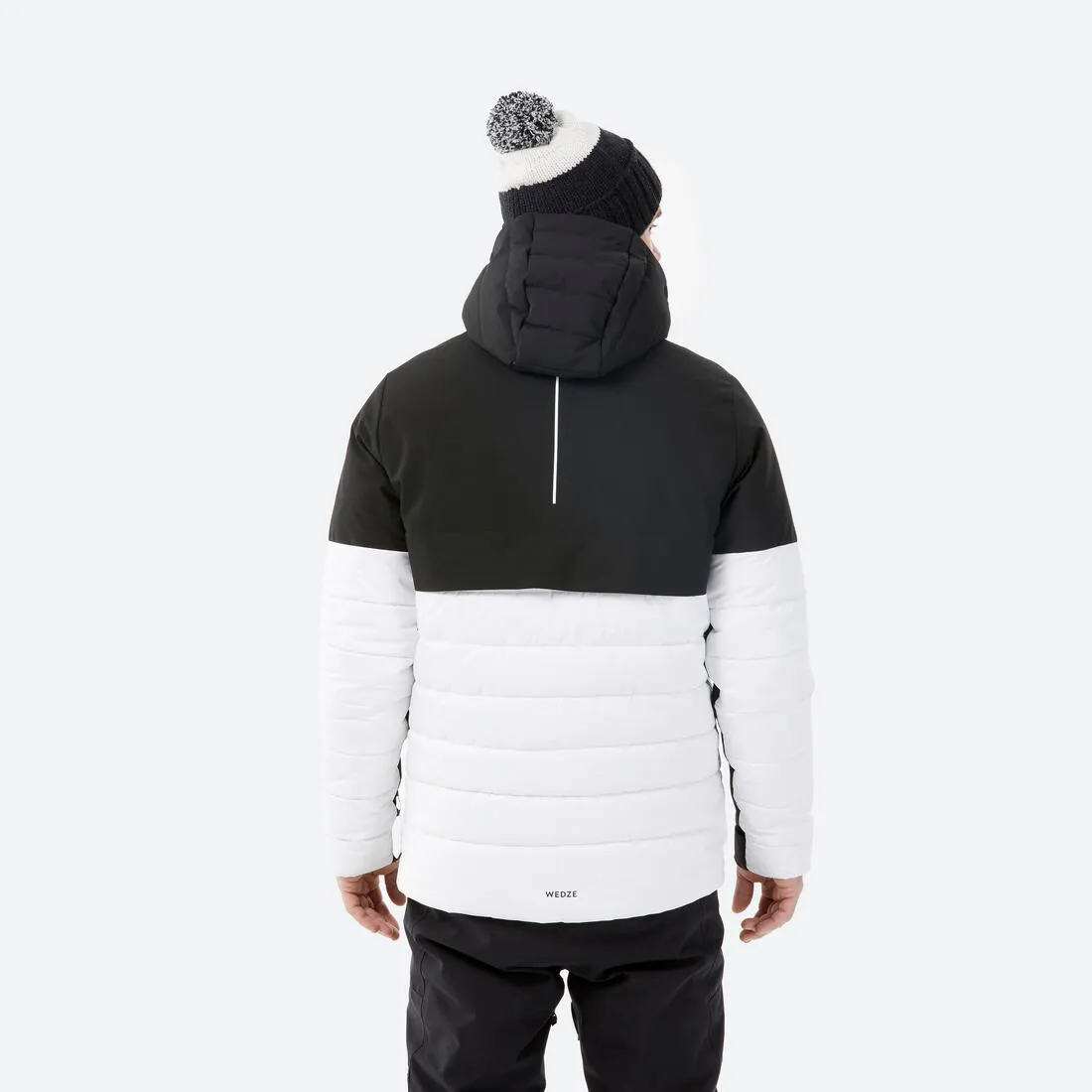 Men's Mid-Length Warm Ski Jacket 100