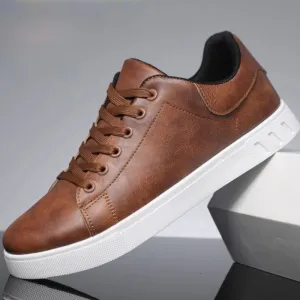 Men's Trendy Leather Loafers - Spring & Summer Style