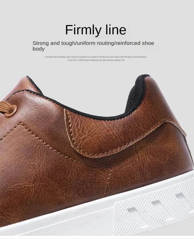 Men's Trendy Leather Loafers - Spring & Summer Style