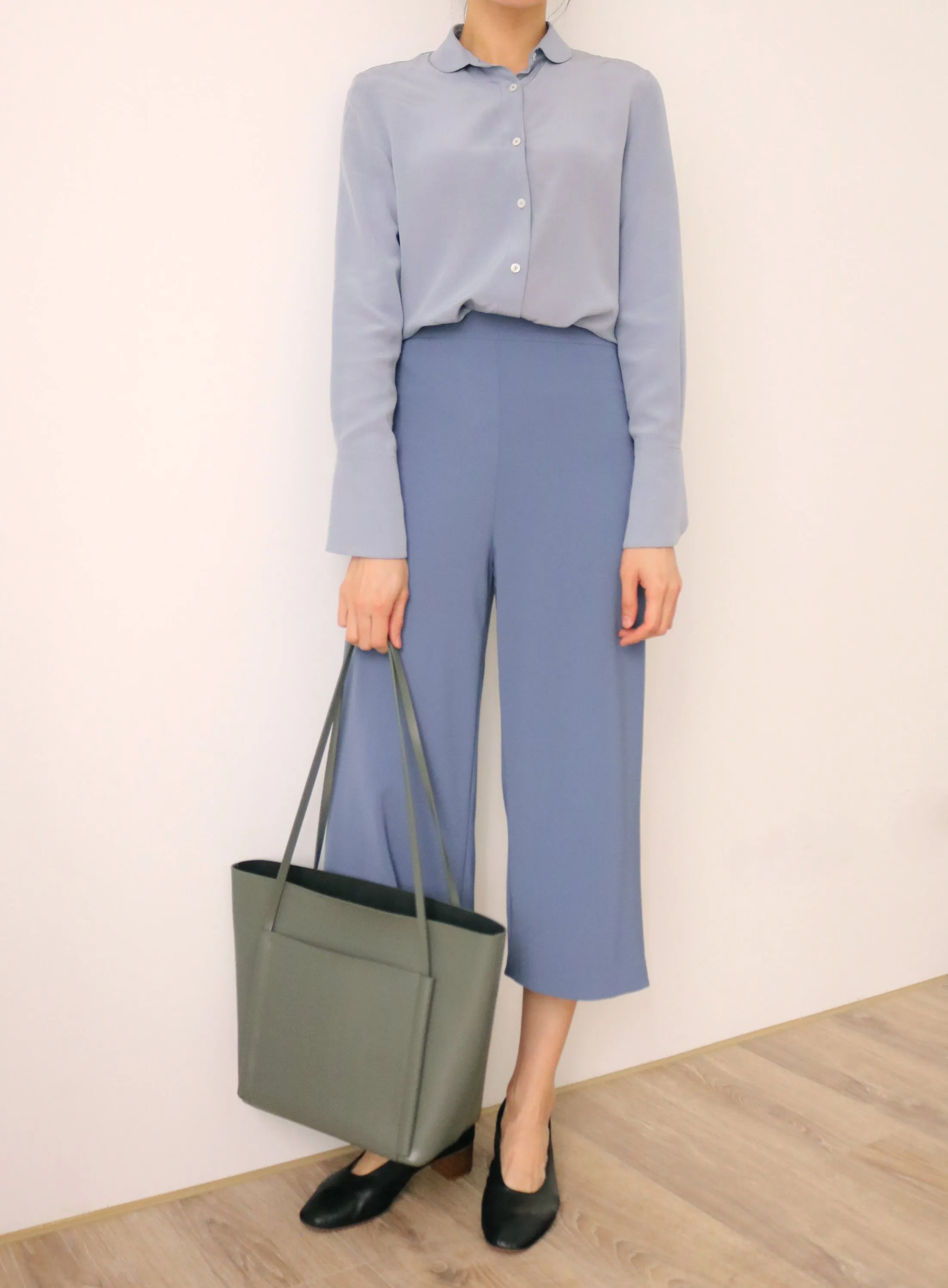 Mist crop trousers (vintage)-sold out