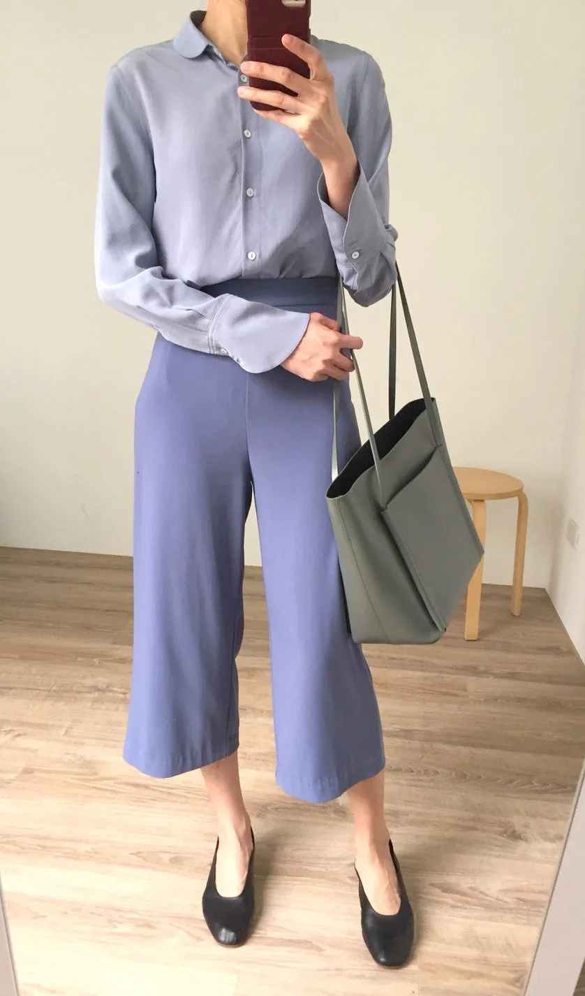 Mist crop trousers (vintage)-sold out