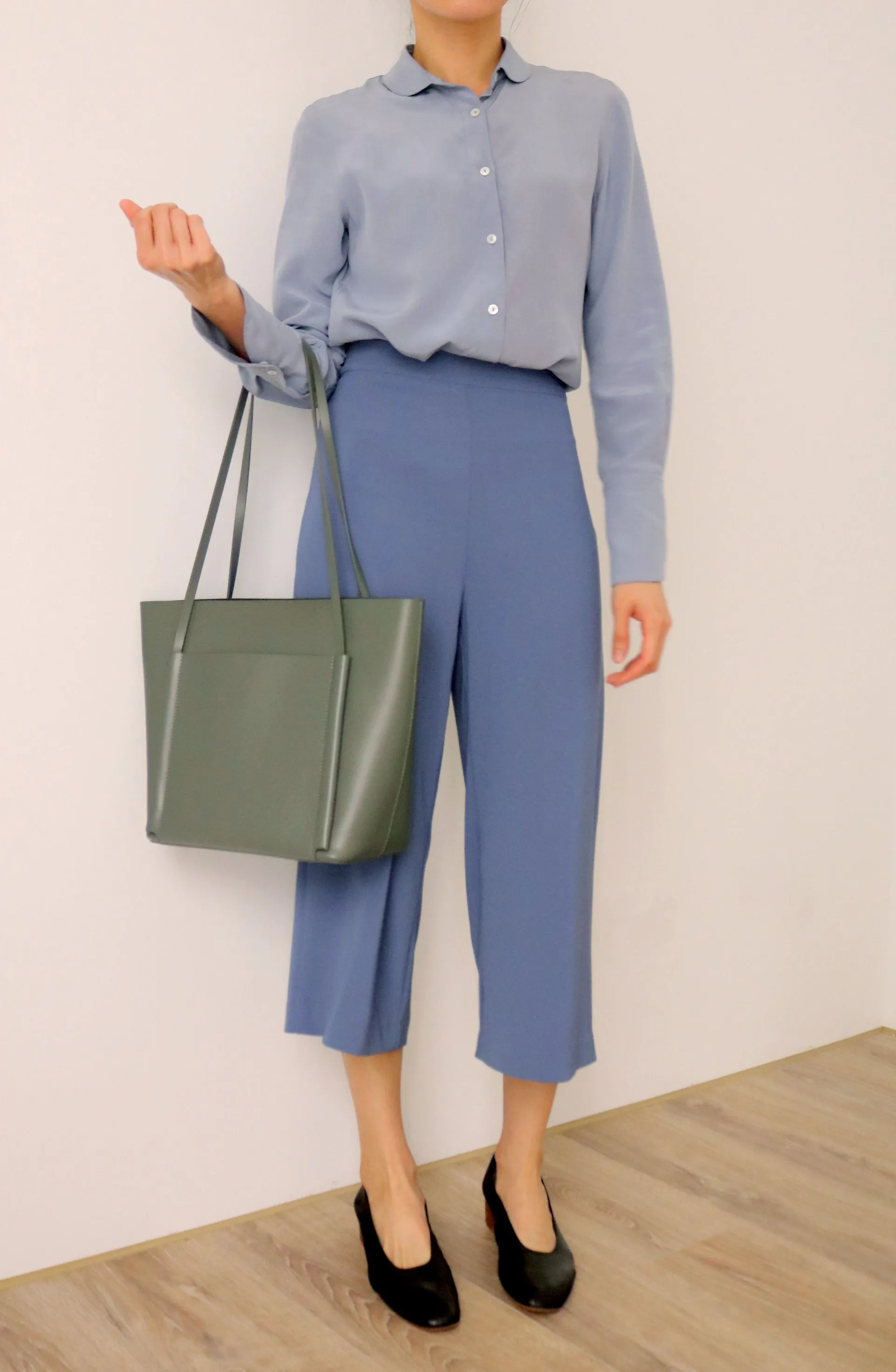 Mist crop trousers (vintage)-sold out