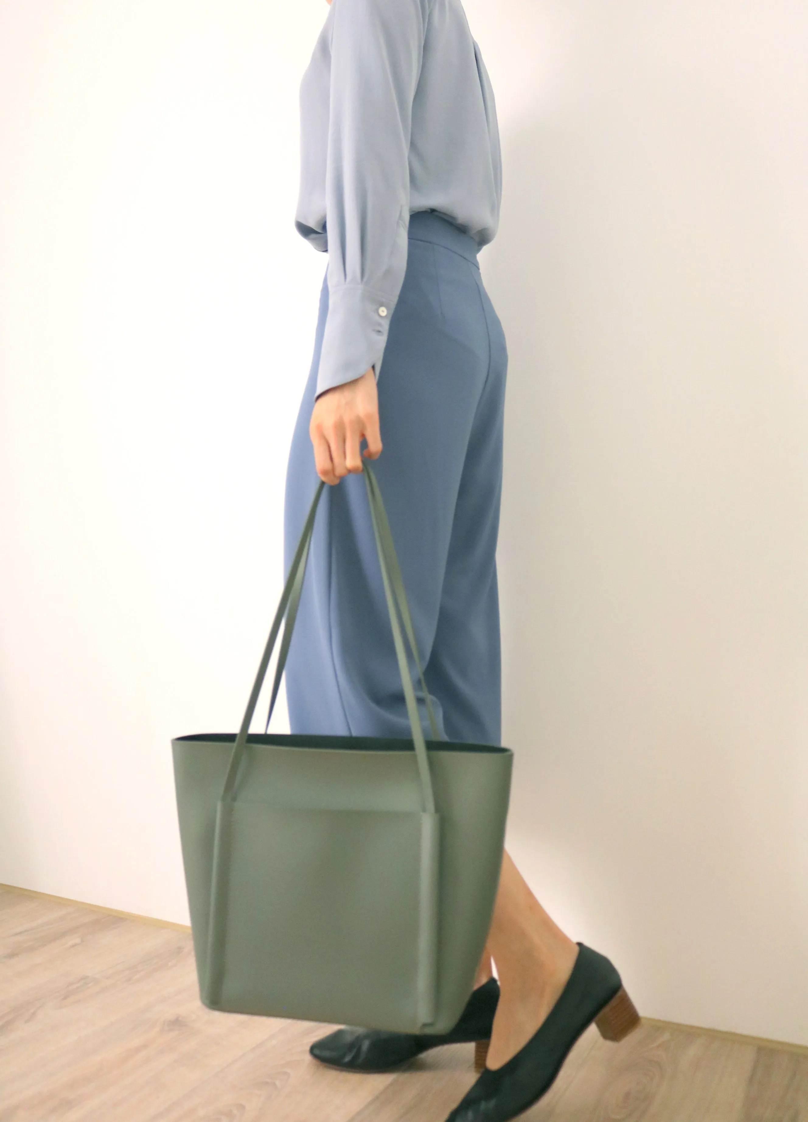 Mist crop trousers (vintage)-sold out