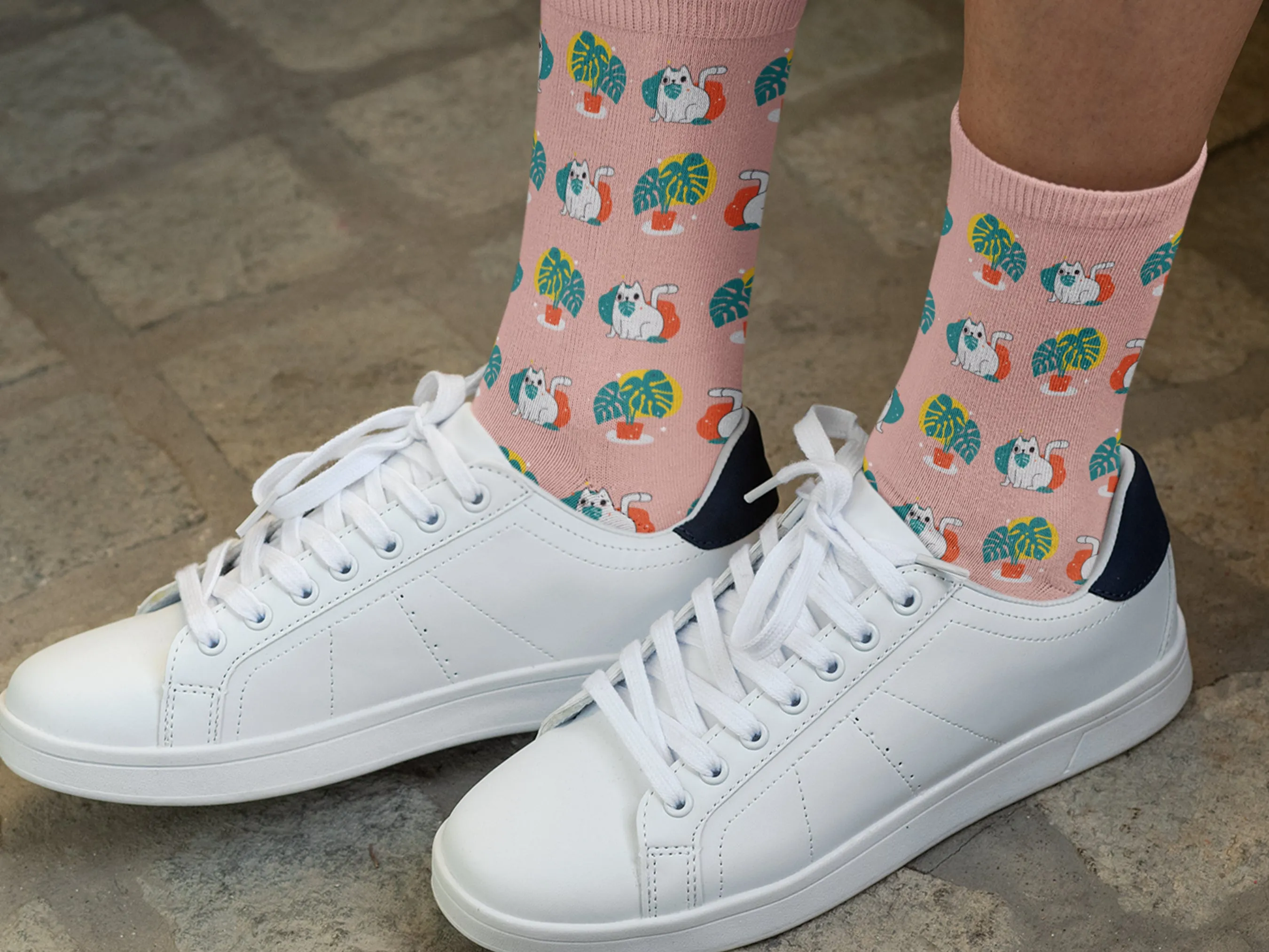 My Cats eat my PLANTS Socks