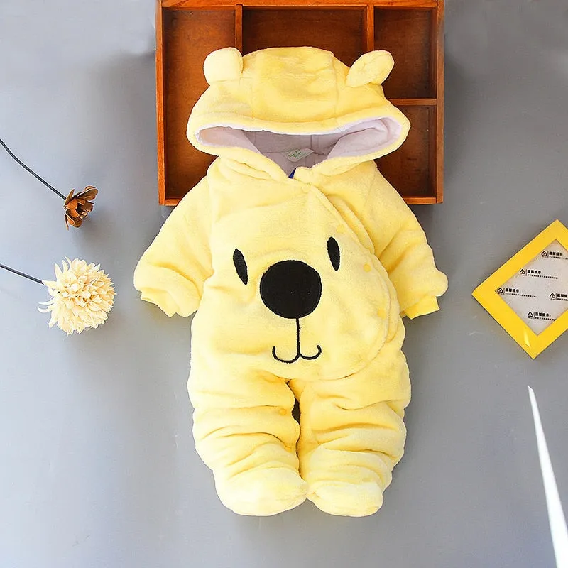 New Born Baby Warm Jumpsuit for Boys & Girls