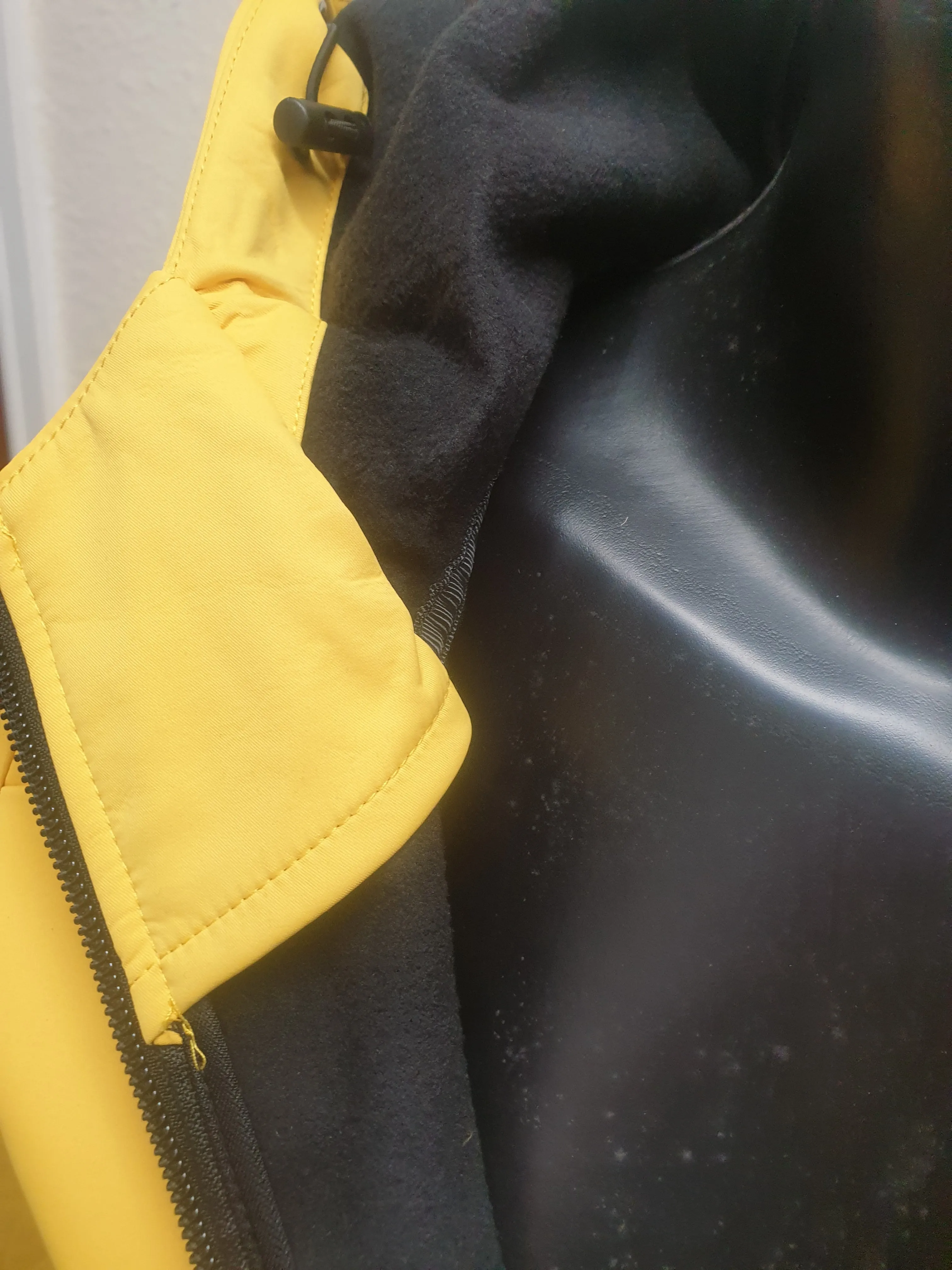 NEW WITH TAGS Yellow HKM showerproof jacket FREE POSTAGE 🟢
