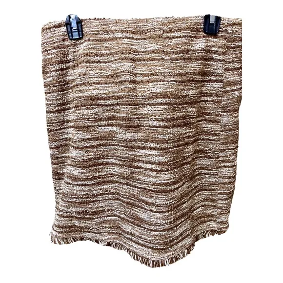 NWT Badgley Mischka Woven Skirt
