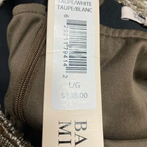 NWT Badgley Mischka Woven Skirt