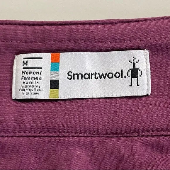 NWT Smartwool Purple Smartloft Pull On Down Puffer Skirt, Size Medium