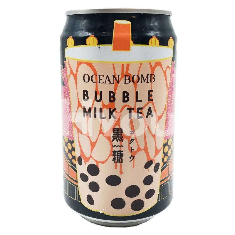Ocean Bomb Brown Sugar Bubble Milk Tea ~ 黑糖珍珠奶茶