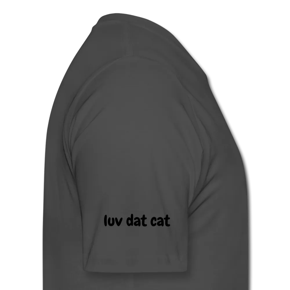 Official Luv Dat Cat Men's 50/50 T-Shirt