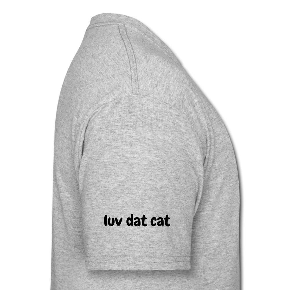 Official Luv Dat Cat Men's 50/50 T-Shirt