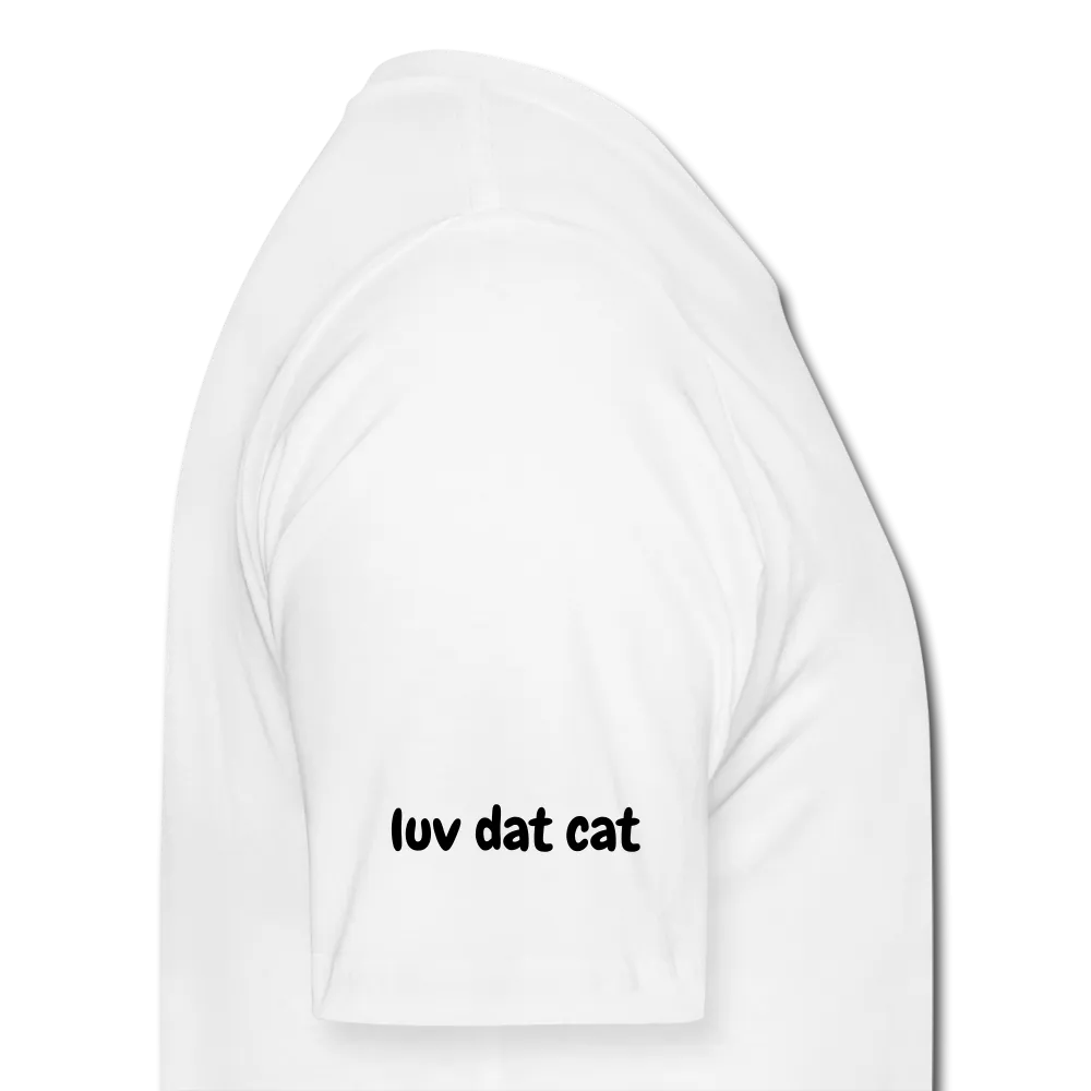 Official Luv Dat Cat Men's 50/50 T-Shirt