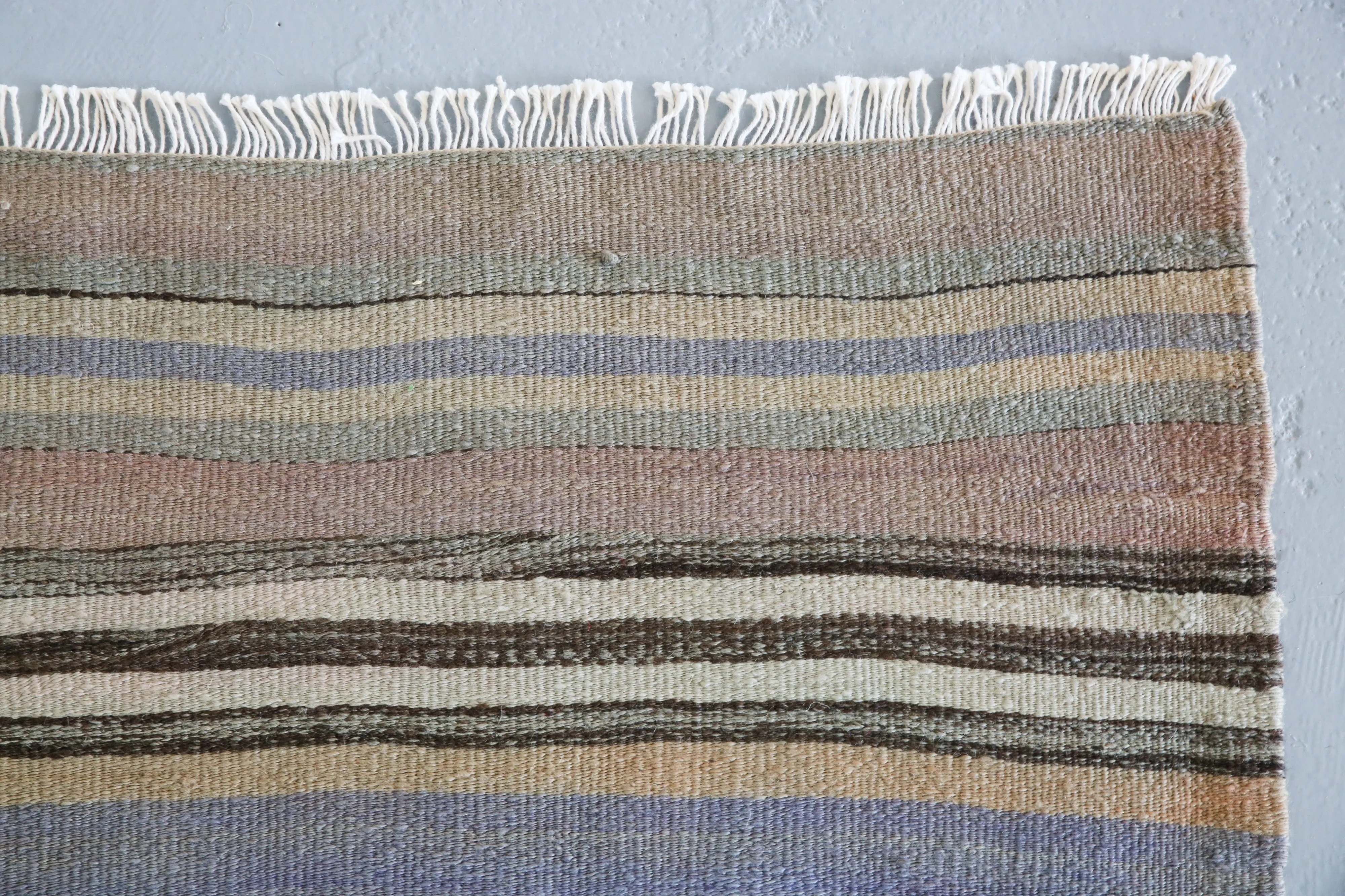 Old Anatolian Kilim 4.7ftx11ft