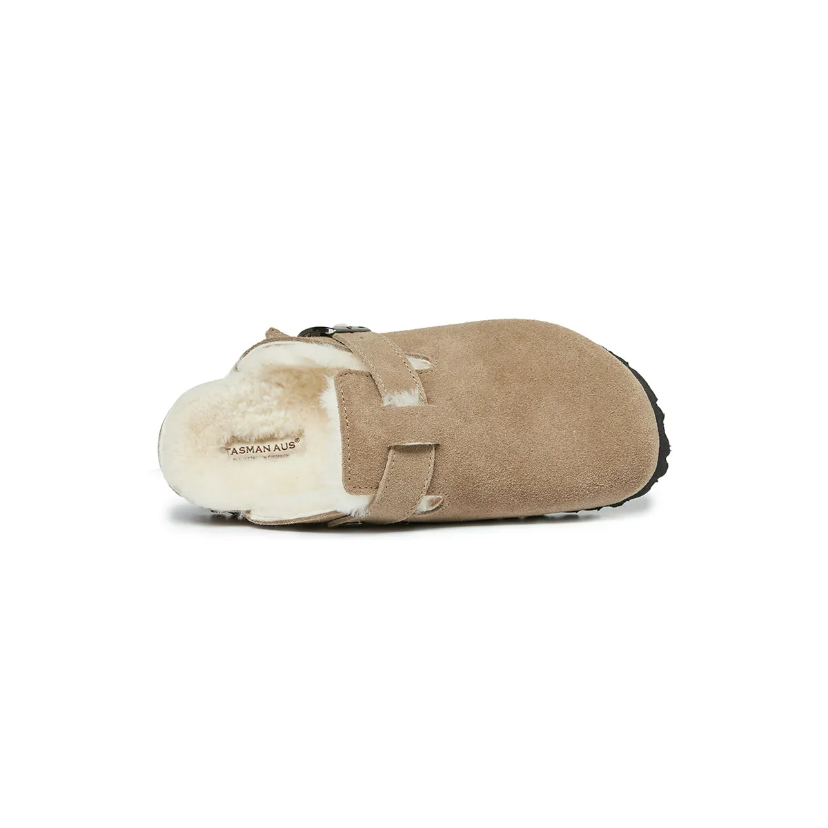 ORK SOLE CAP-TOE WOOLEN SLIPPERS 0076