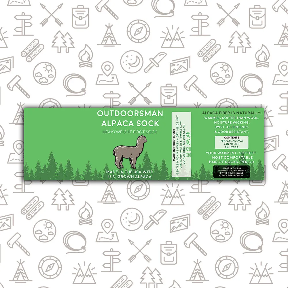 Outdoorsman Alpaca Socks
