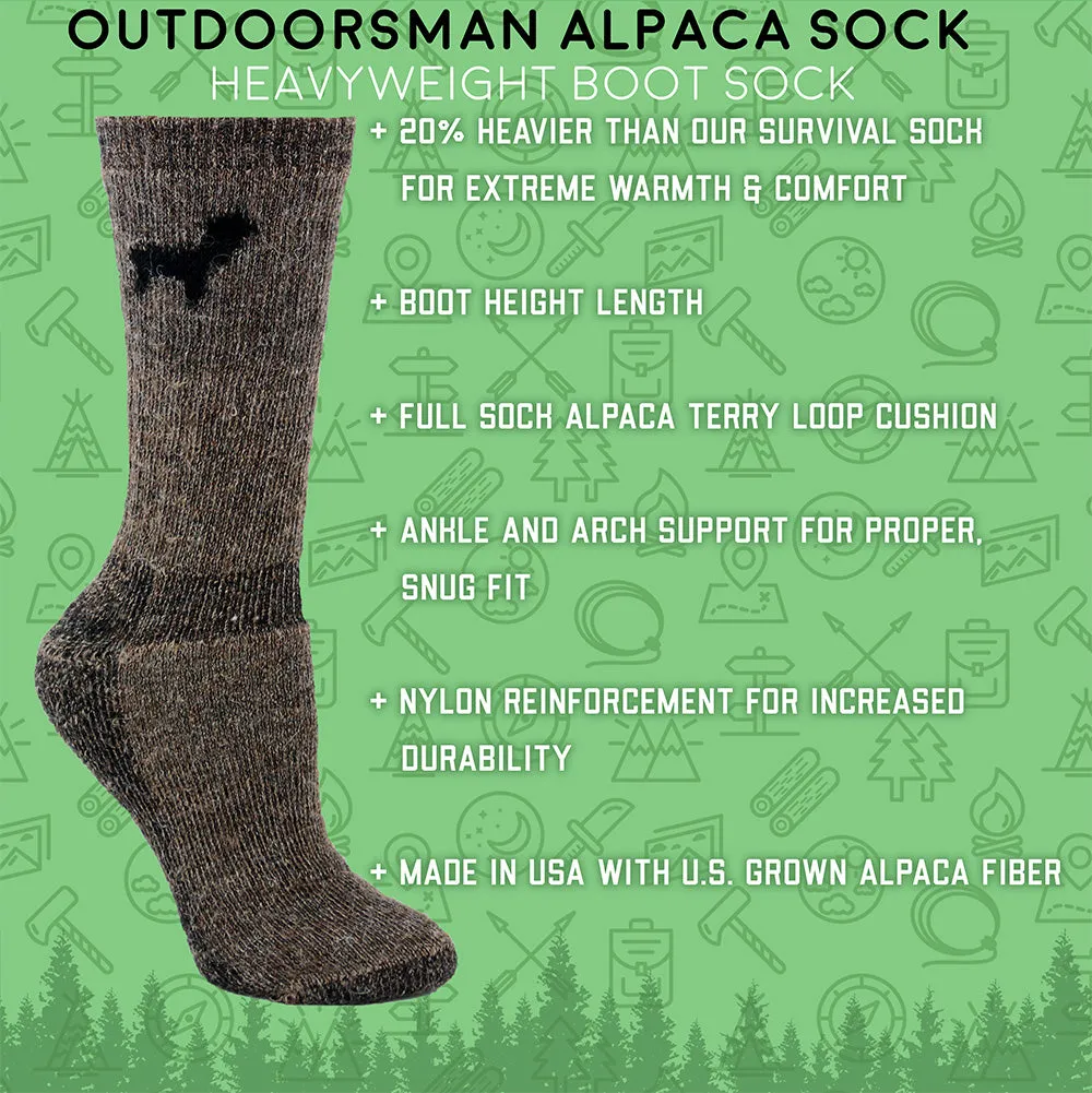 Outdoorsman Alpaca Socks
