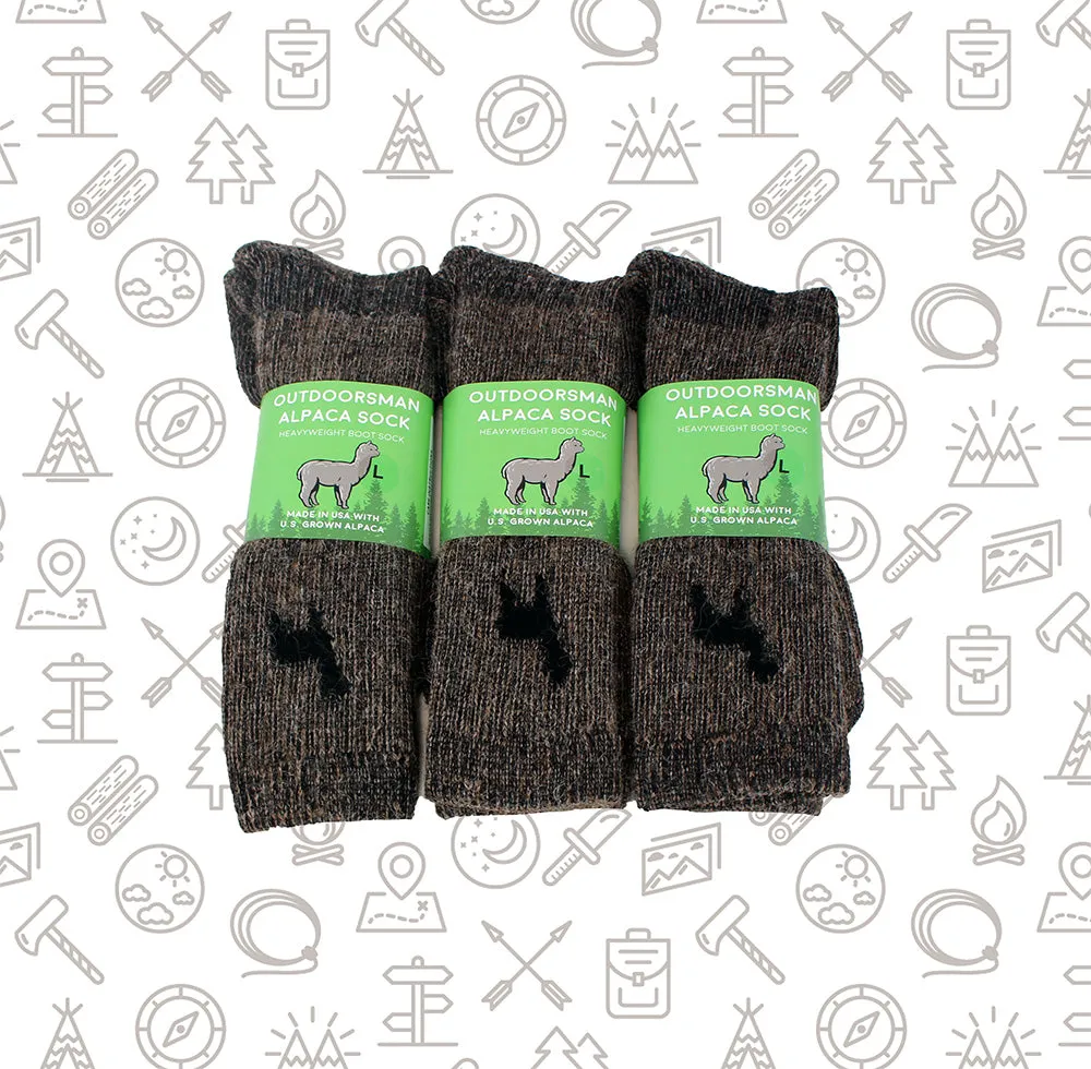 Outdoorsman Alpaca Socks
