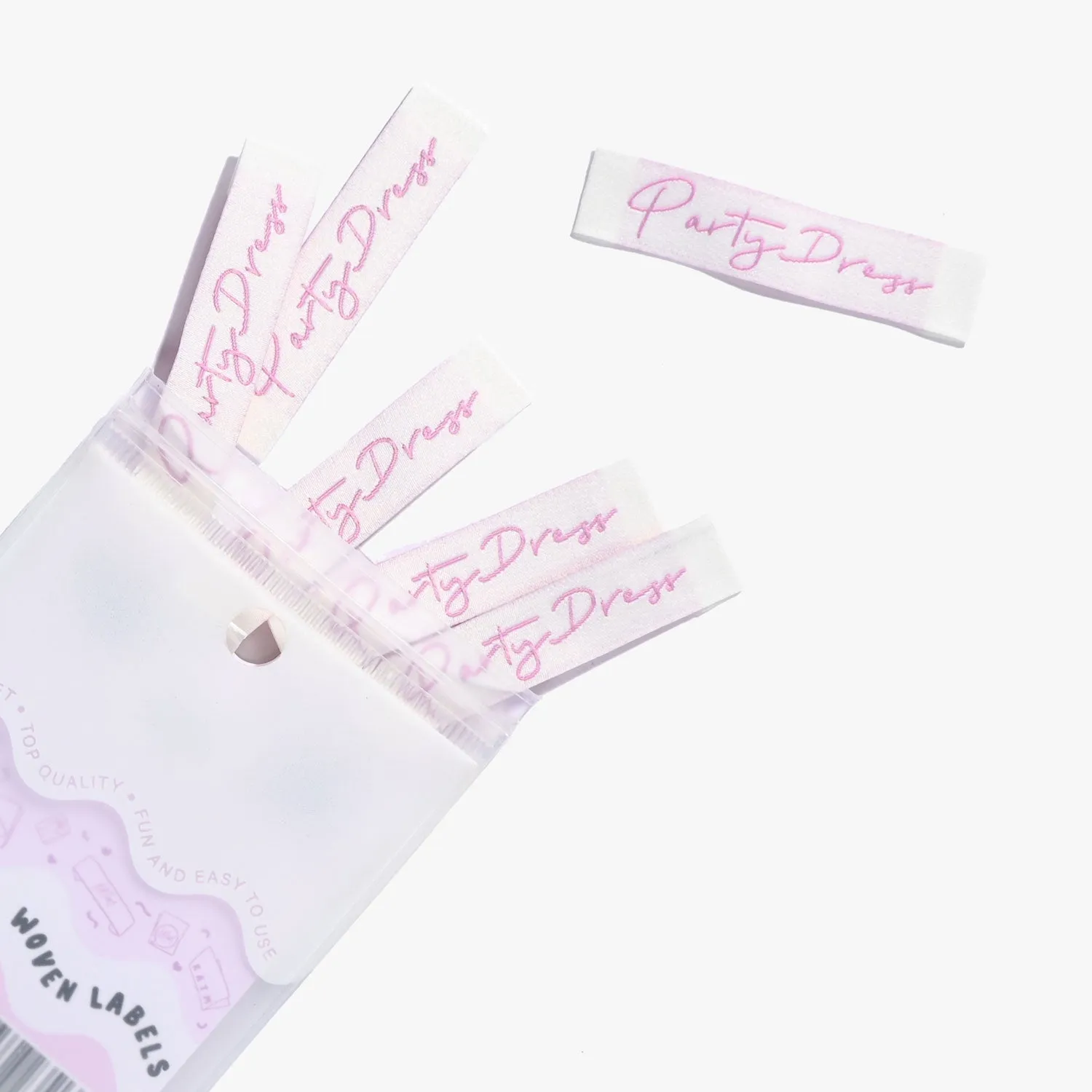 Party Dress ~ 6 Sew-in Labels