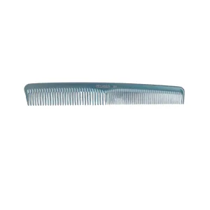 Pegasus MICOLOR 201, 7in Hard Rubber Hair Detangling/Trimmer Comb, Handmade, Seamless, Smooth Edges, Anti Static, Heat and Chemically Resistant, Wet Hair, Everyday Grooming Comb | Peines de goma dura - Blue