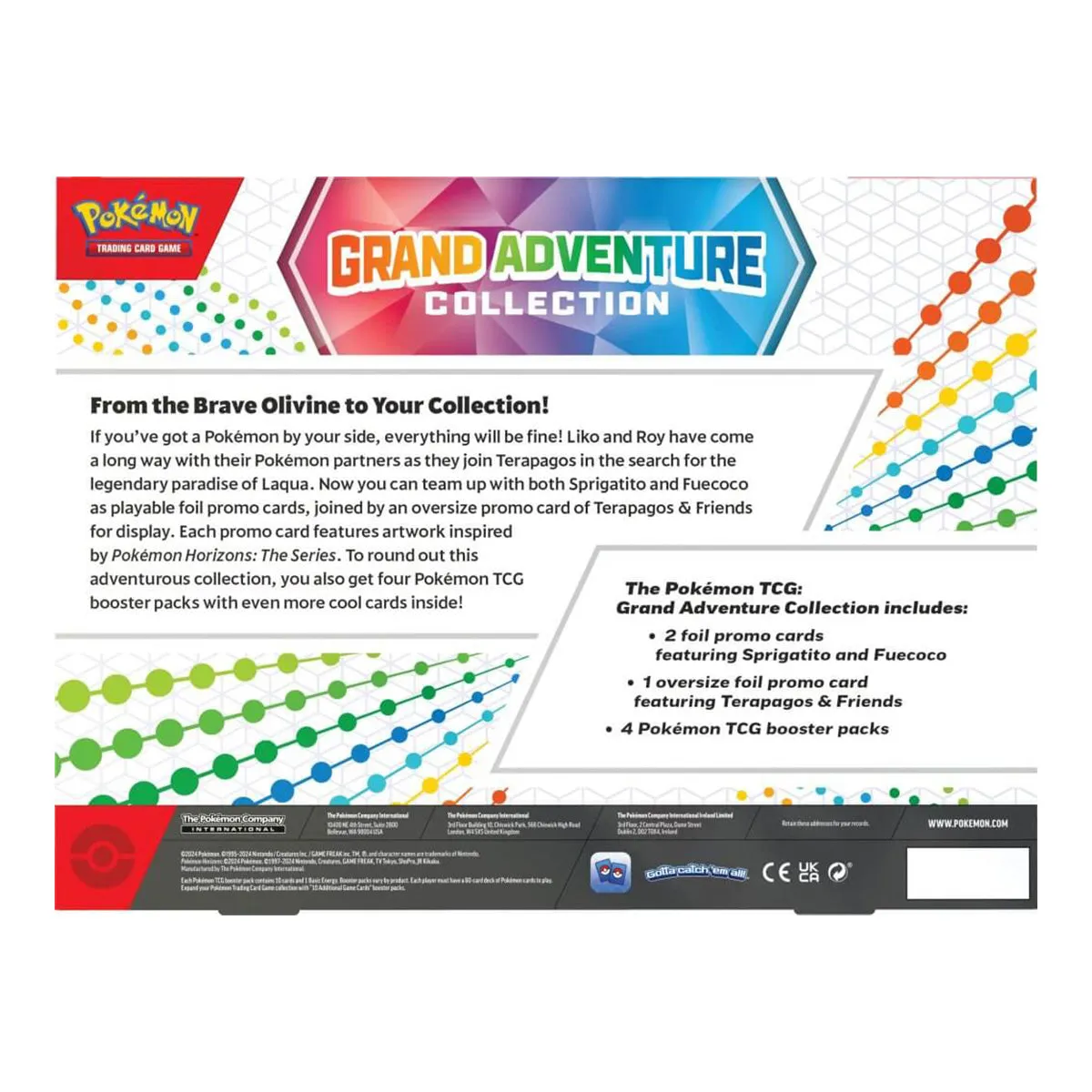 POKEMON TCG Grand Adventure Collection