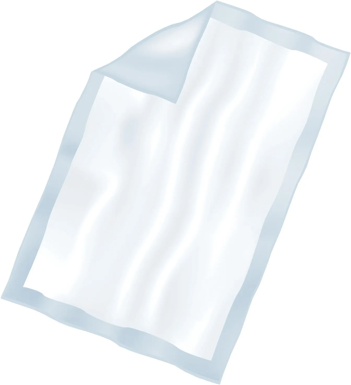 Prevail Fluff Underpad, Large, 18 Underpads (Pack of 4)