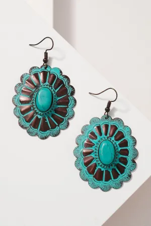 "The Concho" Earring