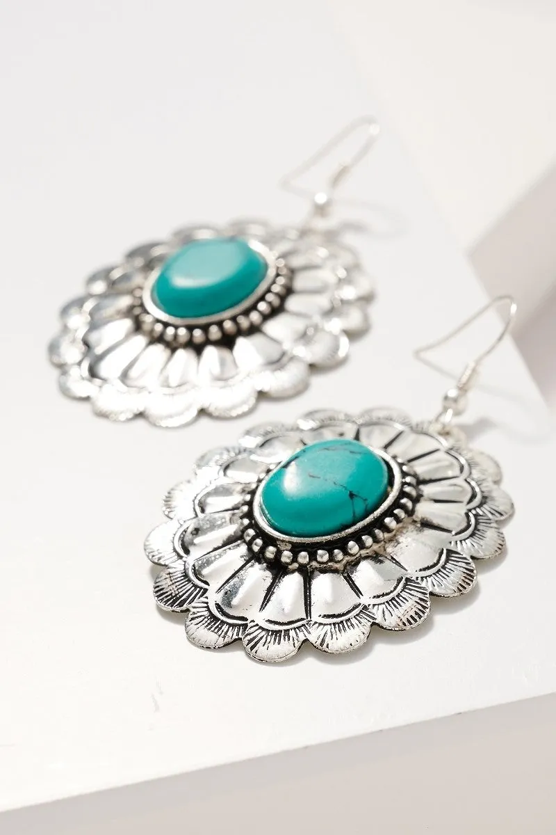 "The Concho" Earring