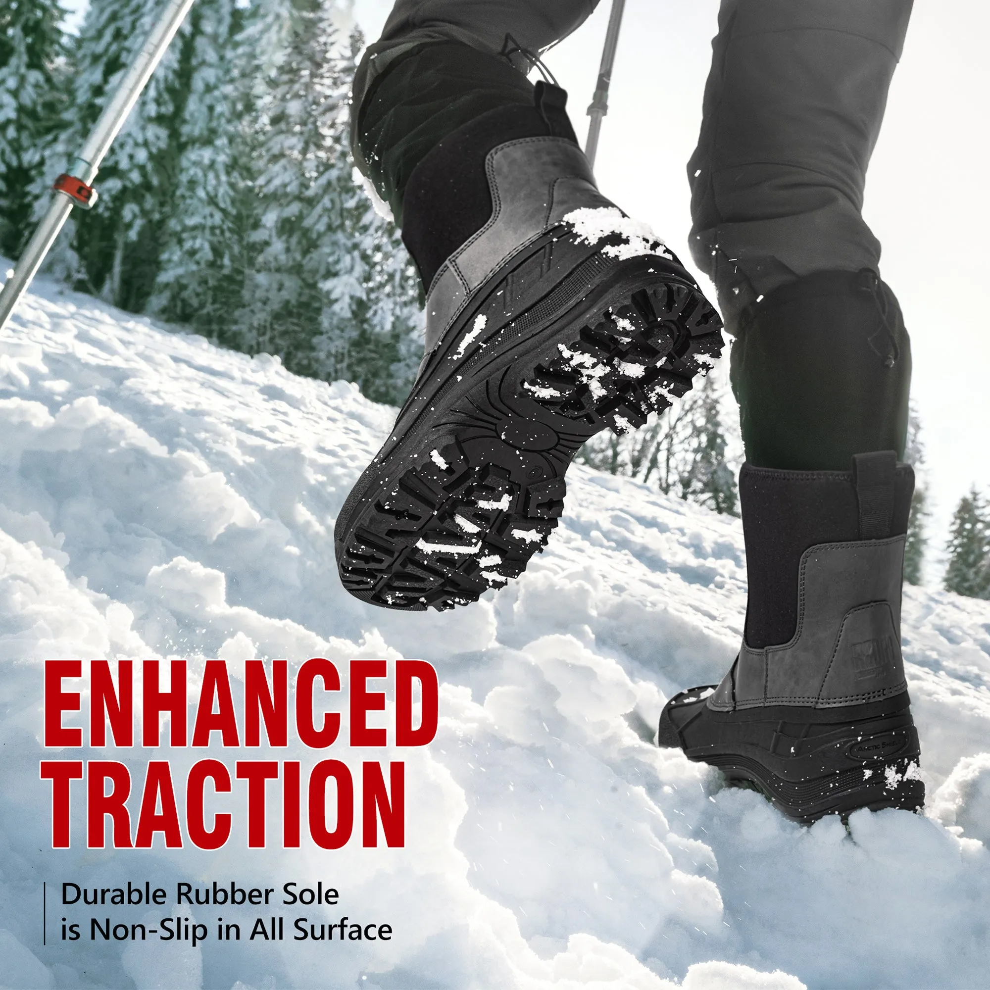 R CORD Man's Snow Boots