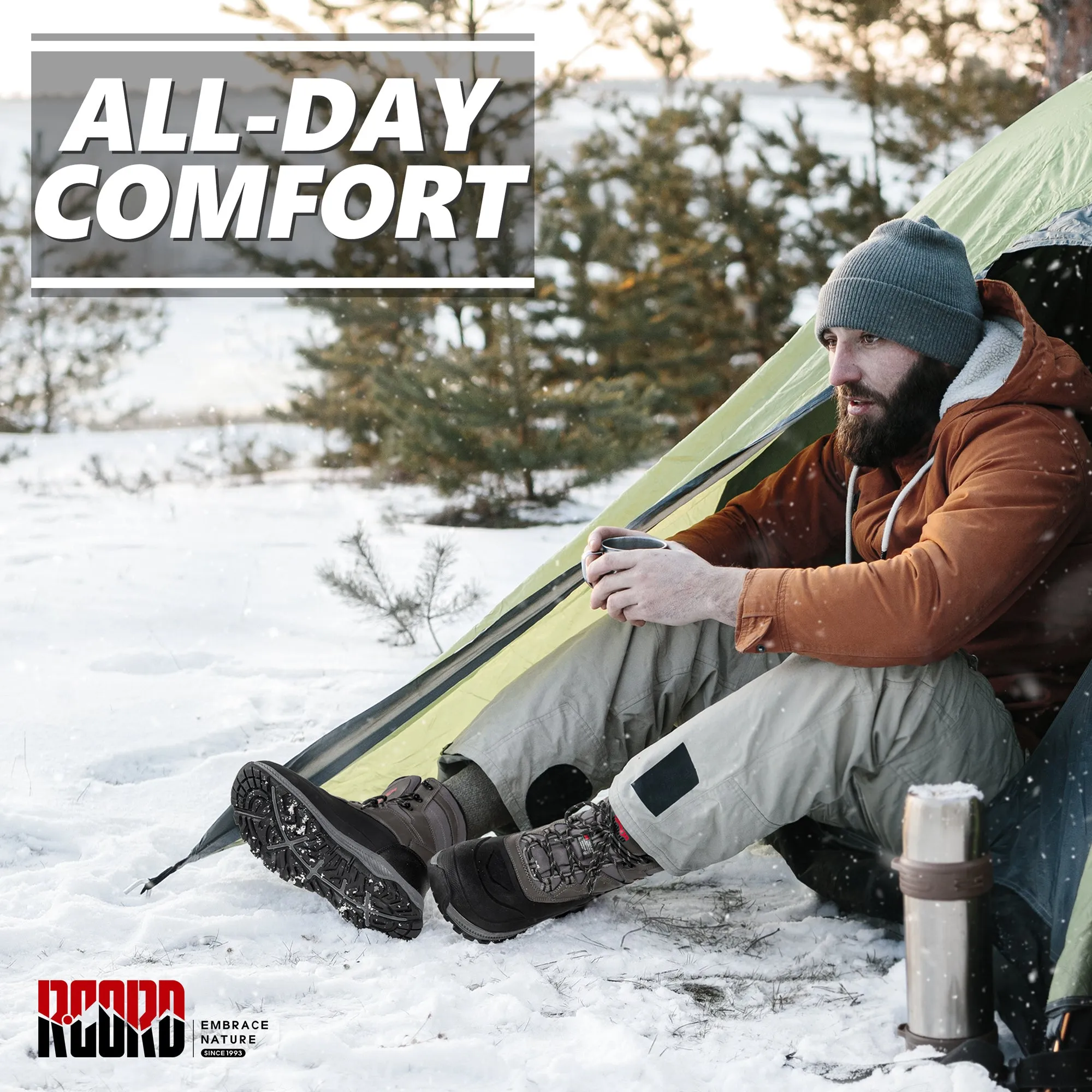 R CORD Man's Snow Boots