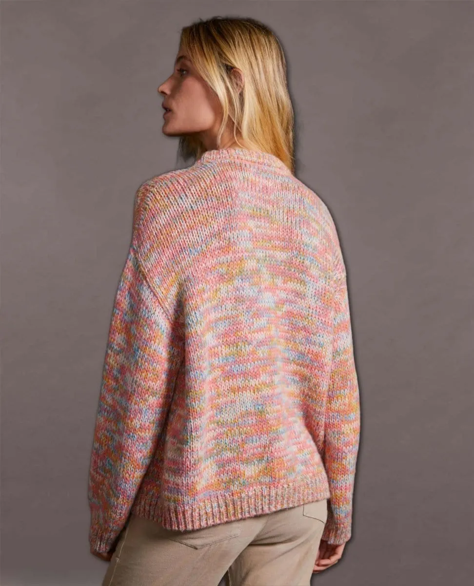 Rainbow Cozy Crew Sweater