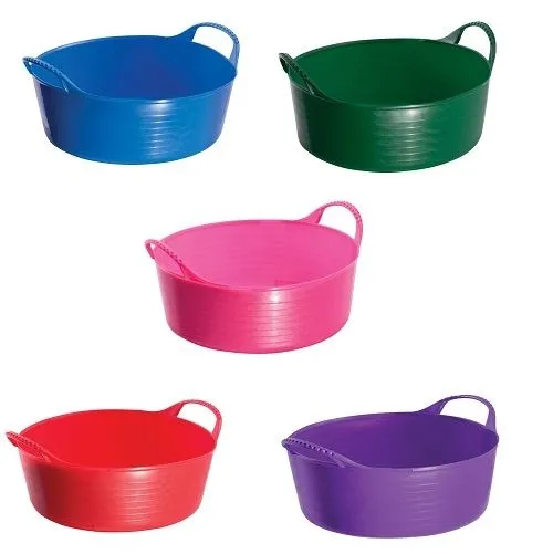Red Gorilla Tubtrug Flexible Mini Shallow