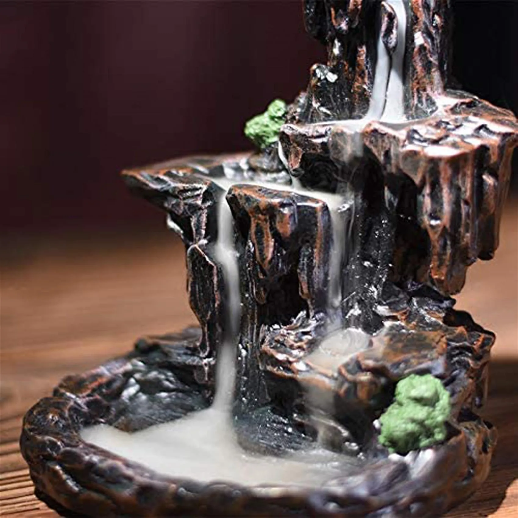 Resin Backflow Incense Burner - Waterfall Incense Holder