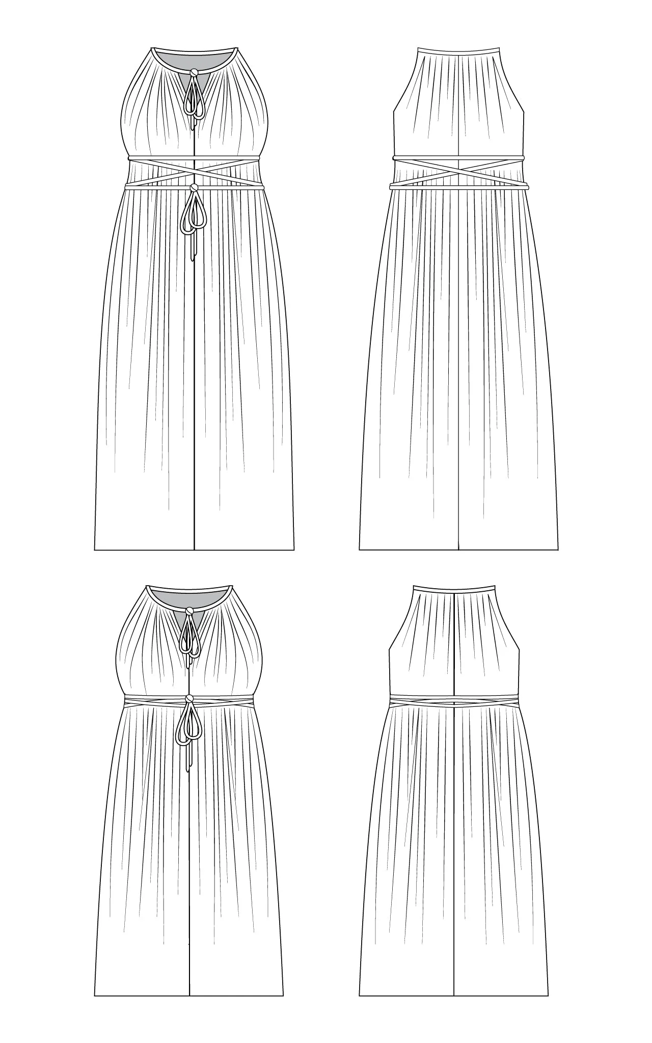 Rockwell Dress PDF pattern