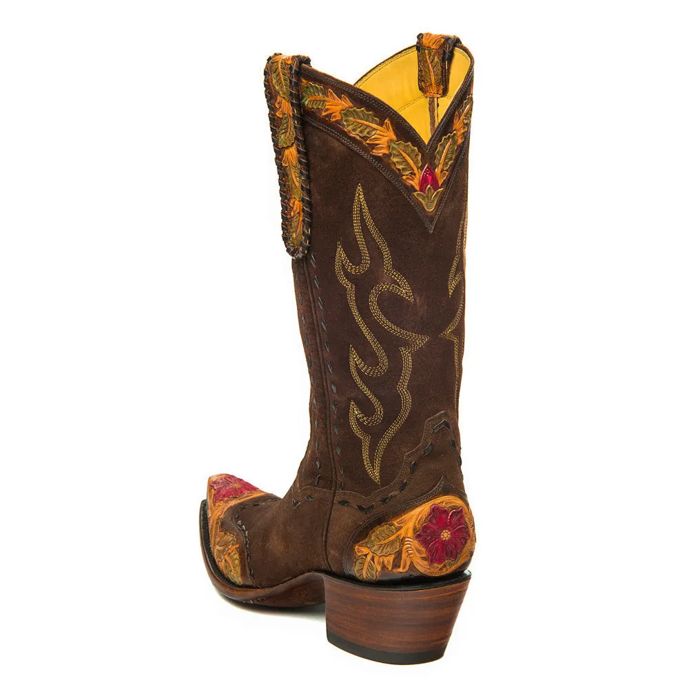 Saddle Floral 12"